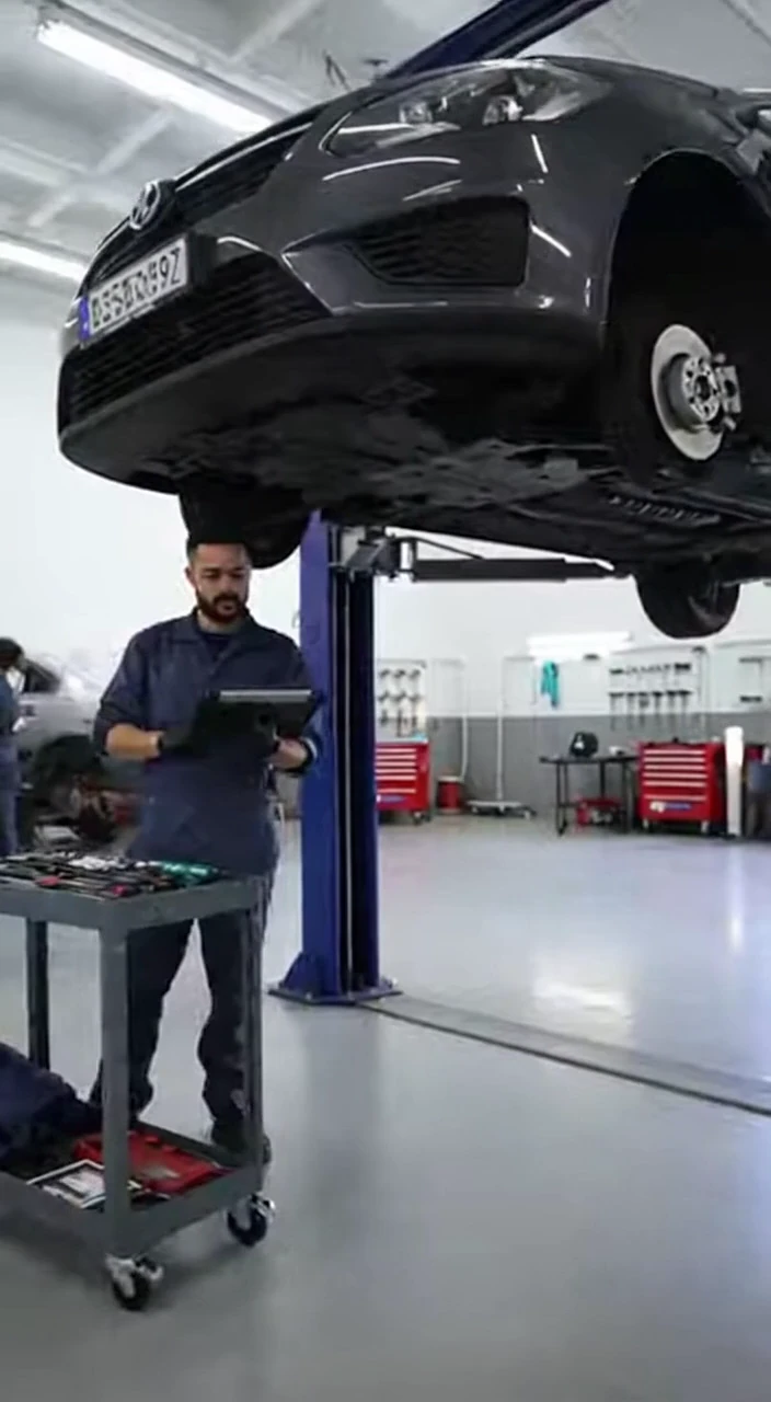 Professional Auto Repair Compilation Mechanics in Action Diagnosing and Maintaining Vehicles with Precision Service