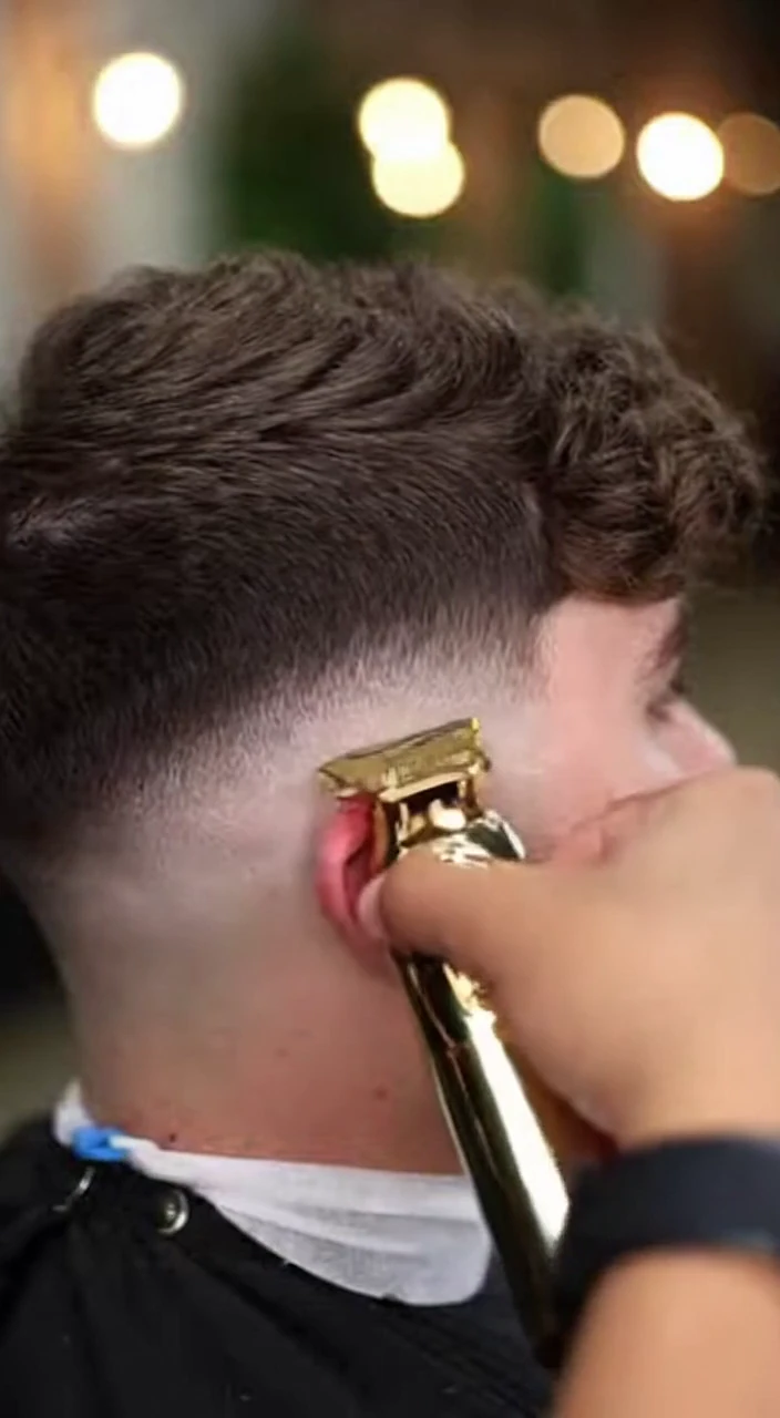 Sharp Fade Haircut Compilation with Clean Lineups and Precision Edge Work Barbershop Grooming Showcase