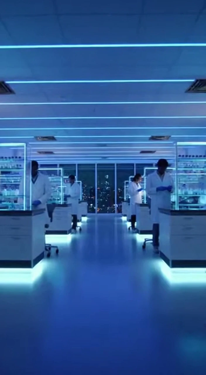 Biotech Research Lab in Action Advanced Molecular Experiments Data Analysis and Scientific Innovation