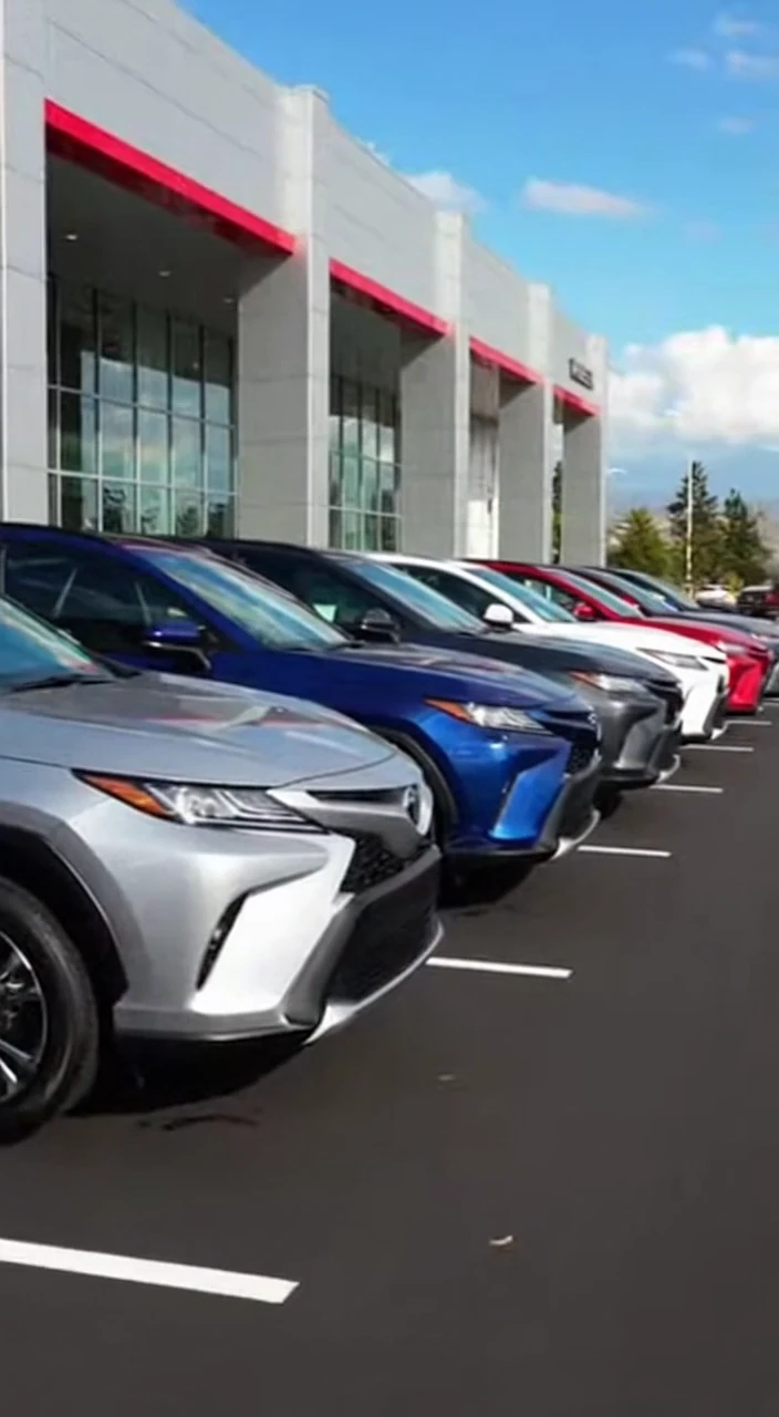 Dynamic Car Dealership Lot Walkthrough Compilation Featuring Inventory Rows, Smooth Drive-Throughs, and Interior Detail Close-Ups