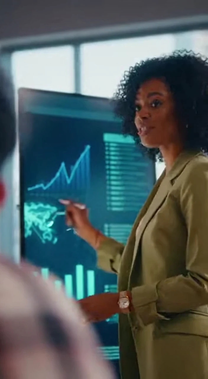 Professional Education and Career Development Video: Instructors Teaching Students in Modern Classrooms and Digital Learning Environments