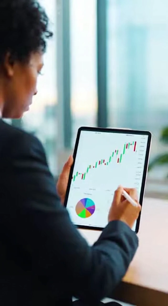 Modern Finance Compilation Video Digital Banking Interfaces Investment Dashboards and Corporate Data Analysis