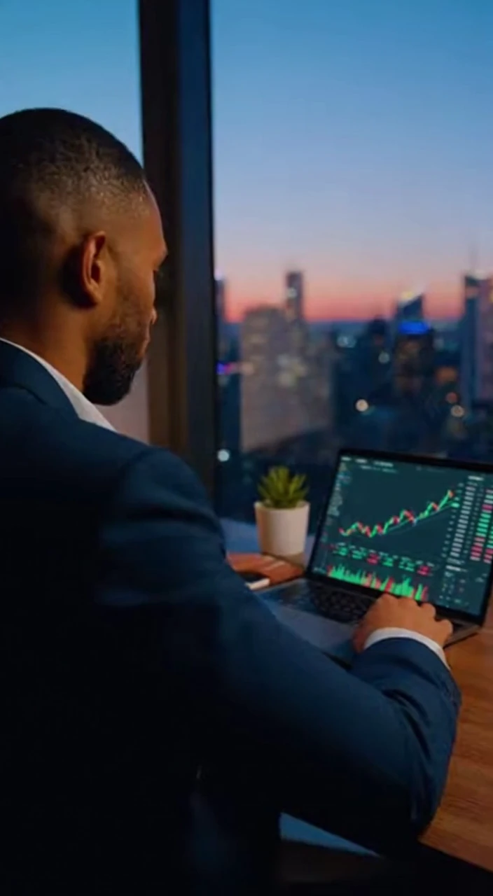 Modern Finance Compilation: Digital Banking Interfaces, Investment Dashboards, and Corporate Financial Analytics