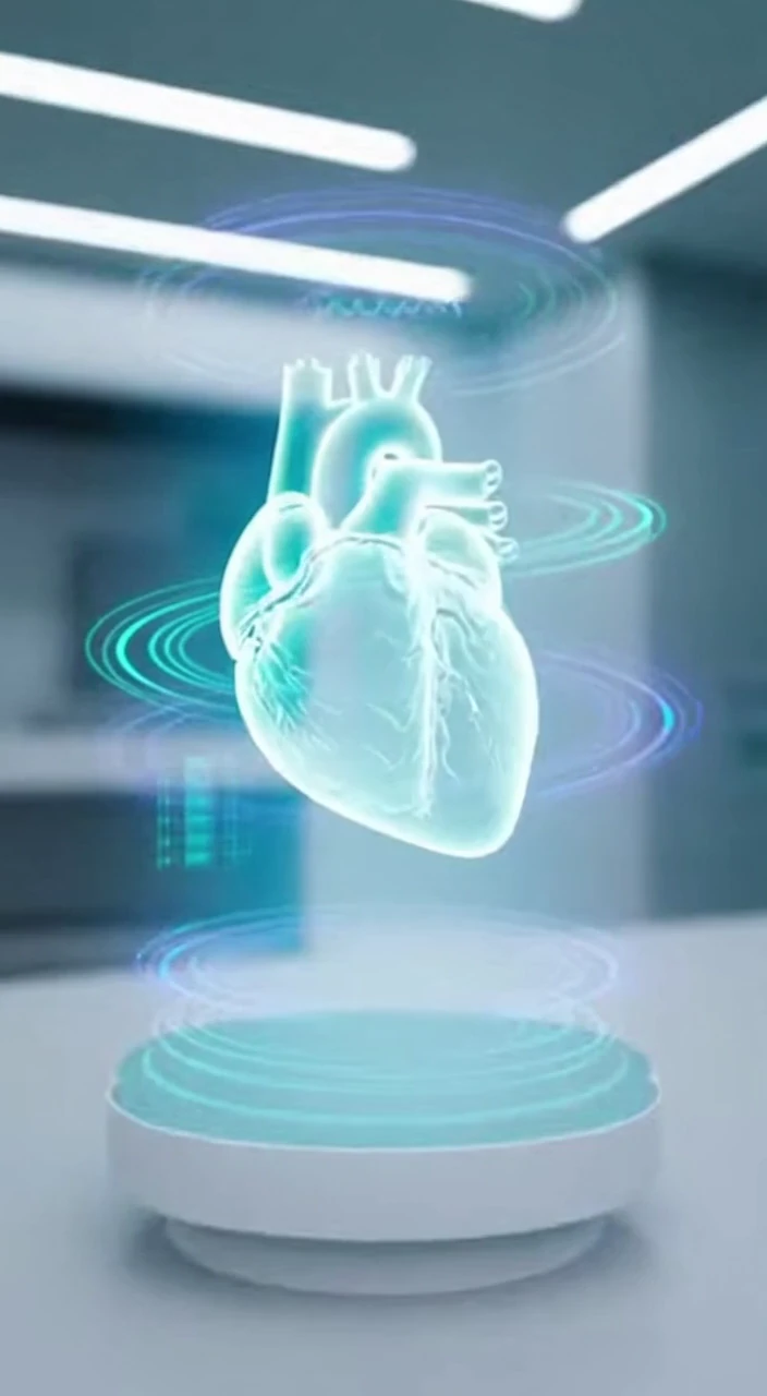 Futuristic HealthTech Compilation Elegant Medical Innovation in Sleek Clinical Environments and Digital Healthcare Technology