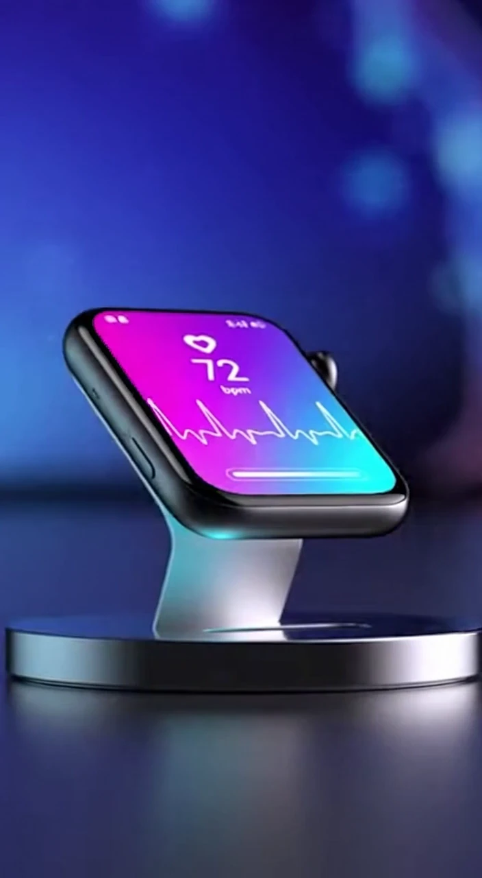 Futuristic Healthtech Compilation of Medical Innovation in Sleek Clinical Environments and Digital Healthcare Technology