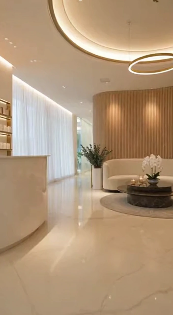 Cinematic Luxury Med Spa Experience Precision Skincare Treatments Relaxation and Results-Driven Aesthetic Care