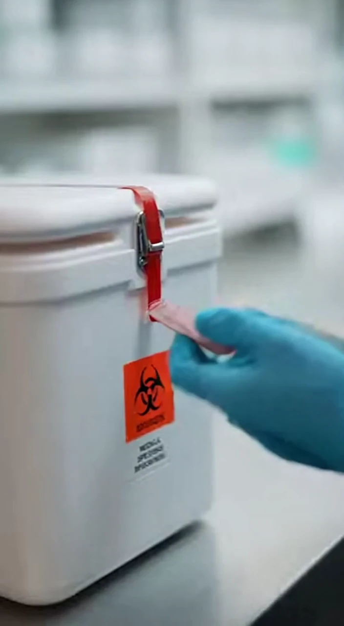 Medical Courier Transport in Action Secure Pickup Handling and Delivery Between Clinics Labs and Healthcare Facilities