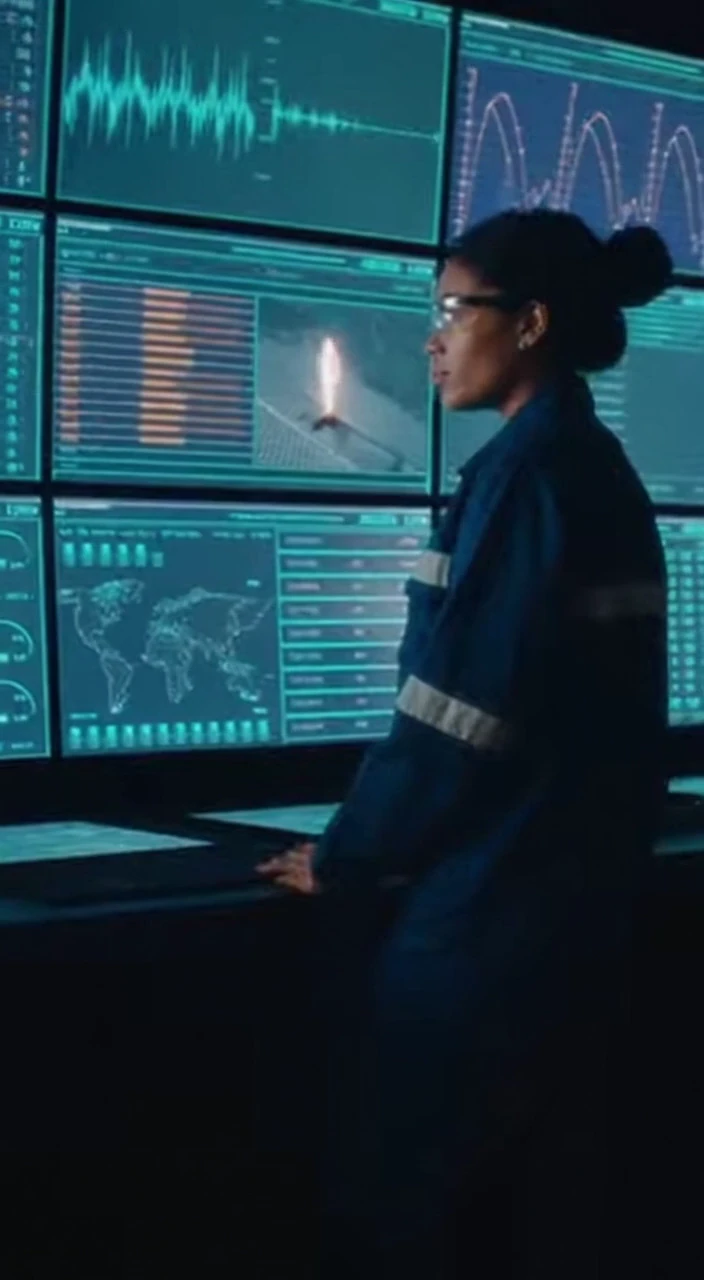 Cinematic Oil and Gas Monitoring Compilation Real-Time Infrastructure Control Systems for Safe Continuous Operations