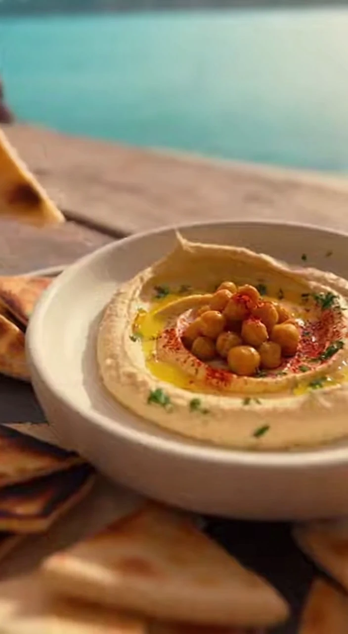 Cinematic Mediterranean Food Compilation Featuring People Eating and Enjoying Delicious Dishes No Dialogue ASMR Sounds