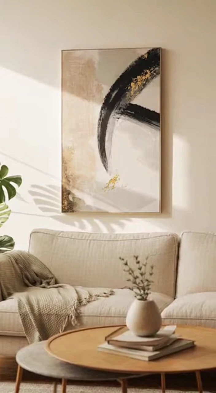 Canvas and Framed Wall Art in Real Interiors Natural Light Styling Ideas for Modern Home Decor